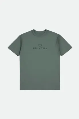 Alpha Thread S/S Standard Tee - Dark Forest/Dark Forest