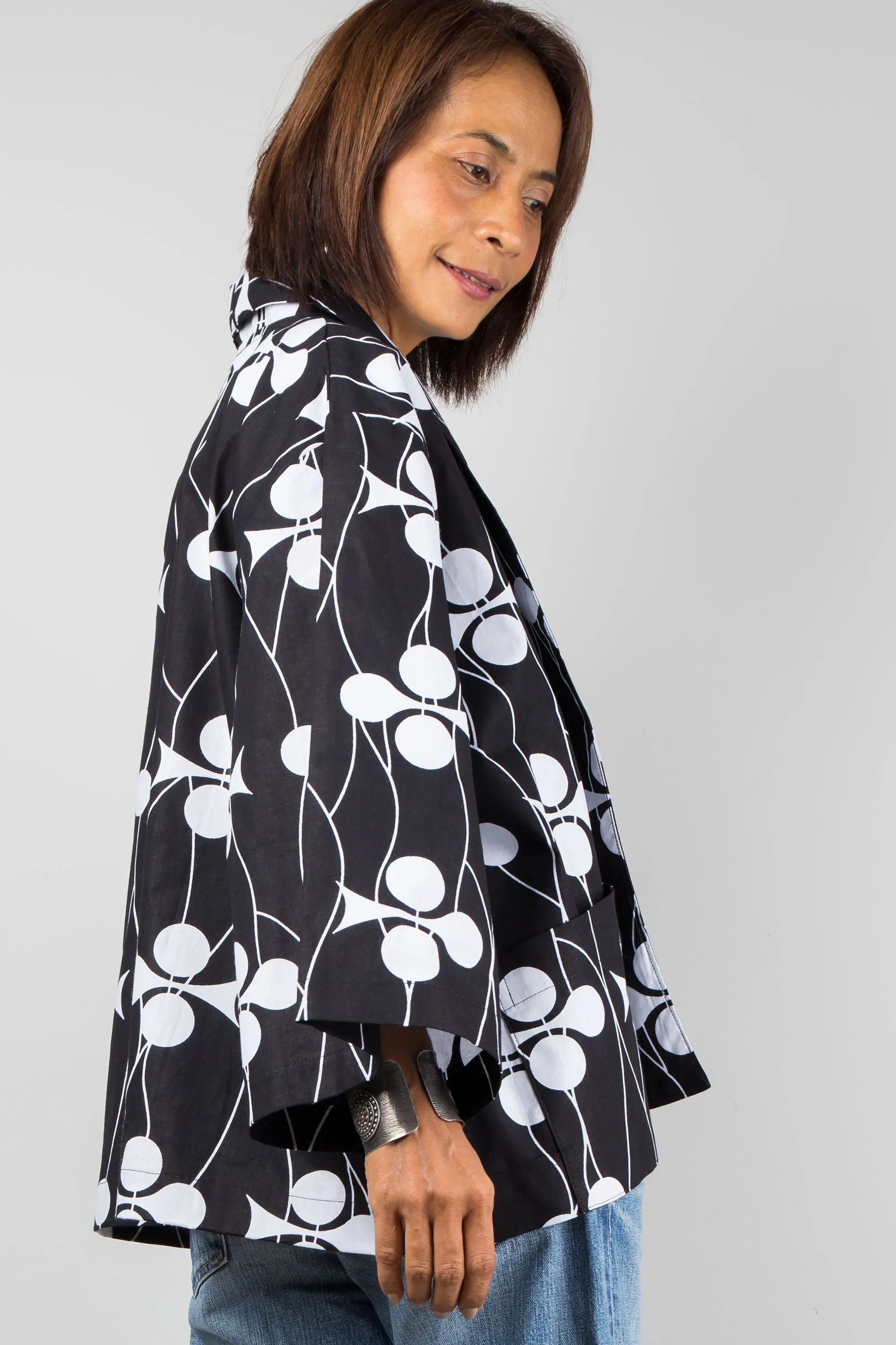 Ankara kimono top