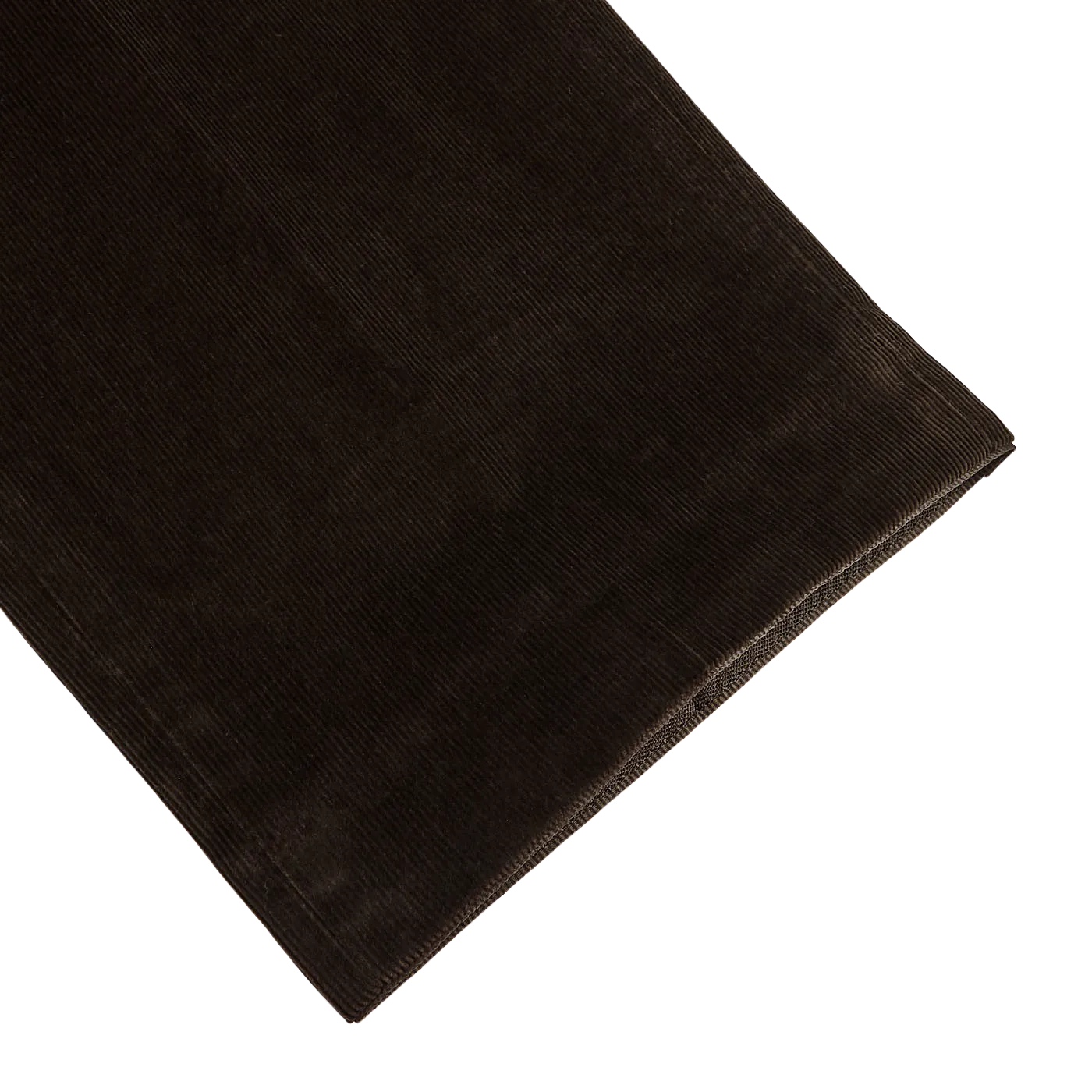 Brown Cotton Corduroy Regular Fit Chinos