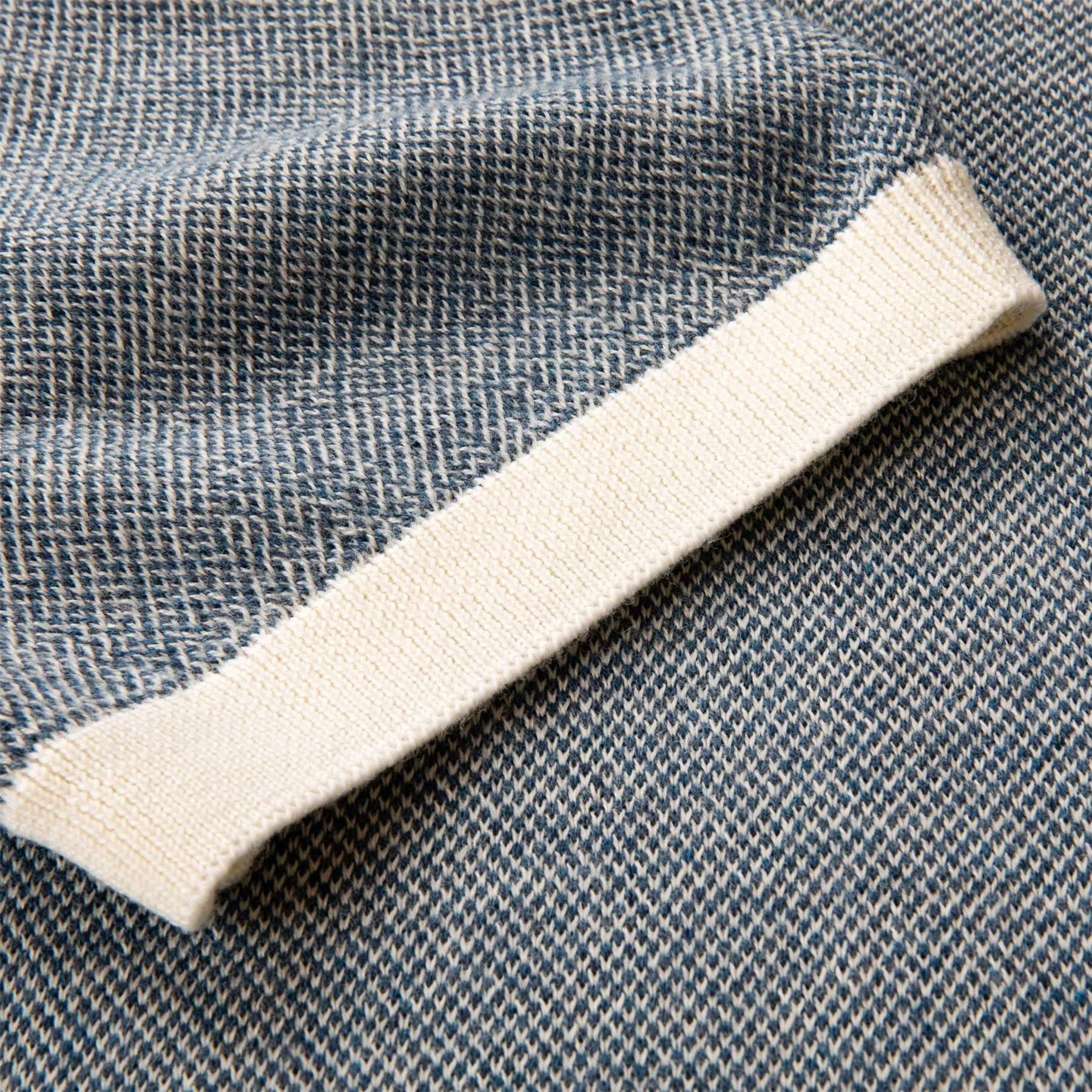 Horton Contrast Polo Dark Aquamarine/White Sand - 2024