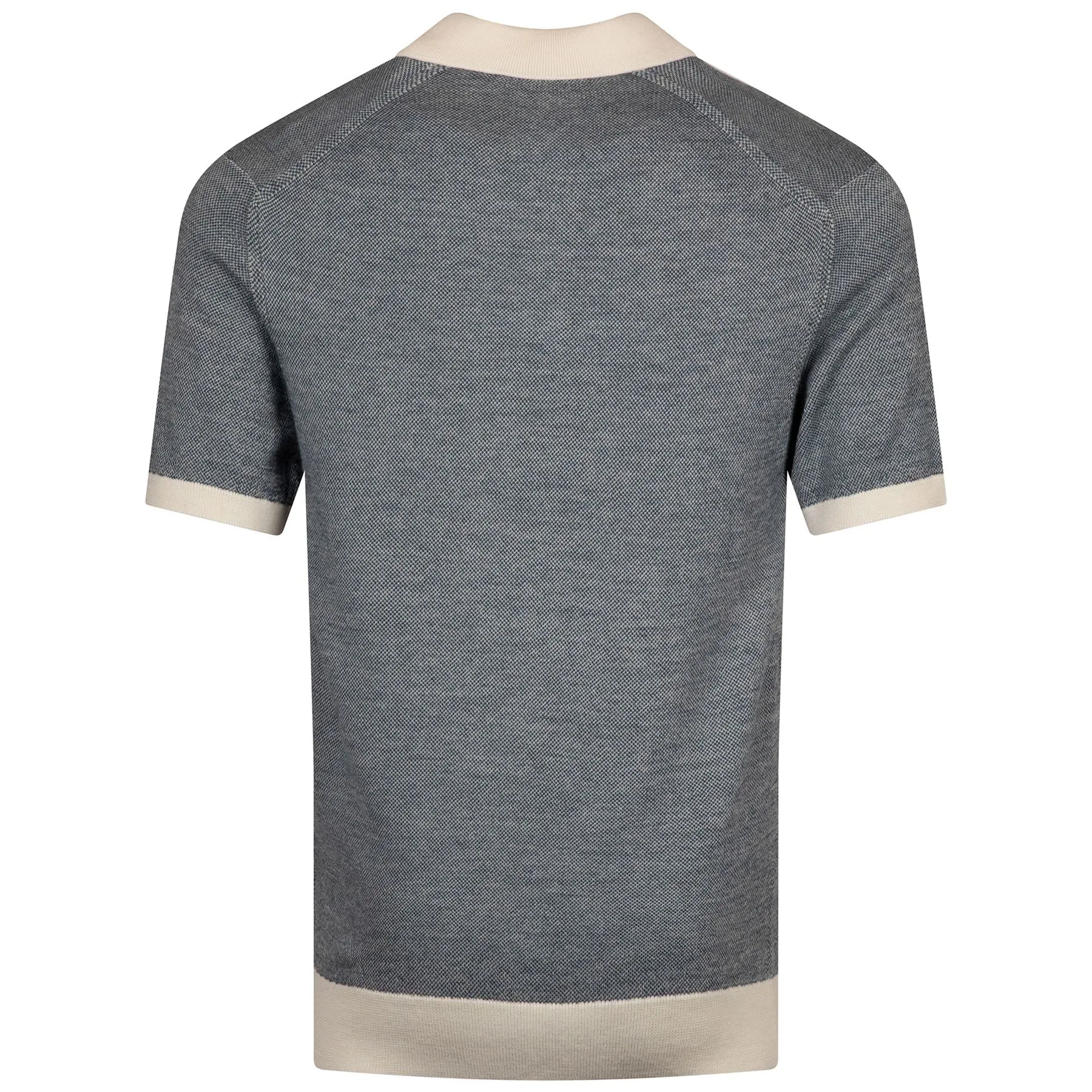 Horton Contrast Polo Dark Aquamarine/White Sand - 2024