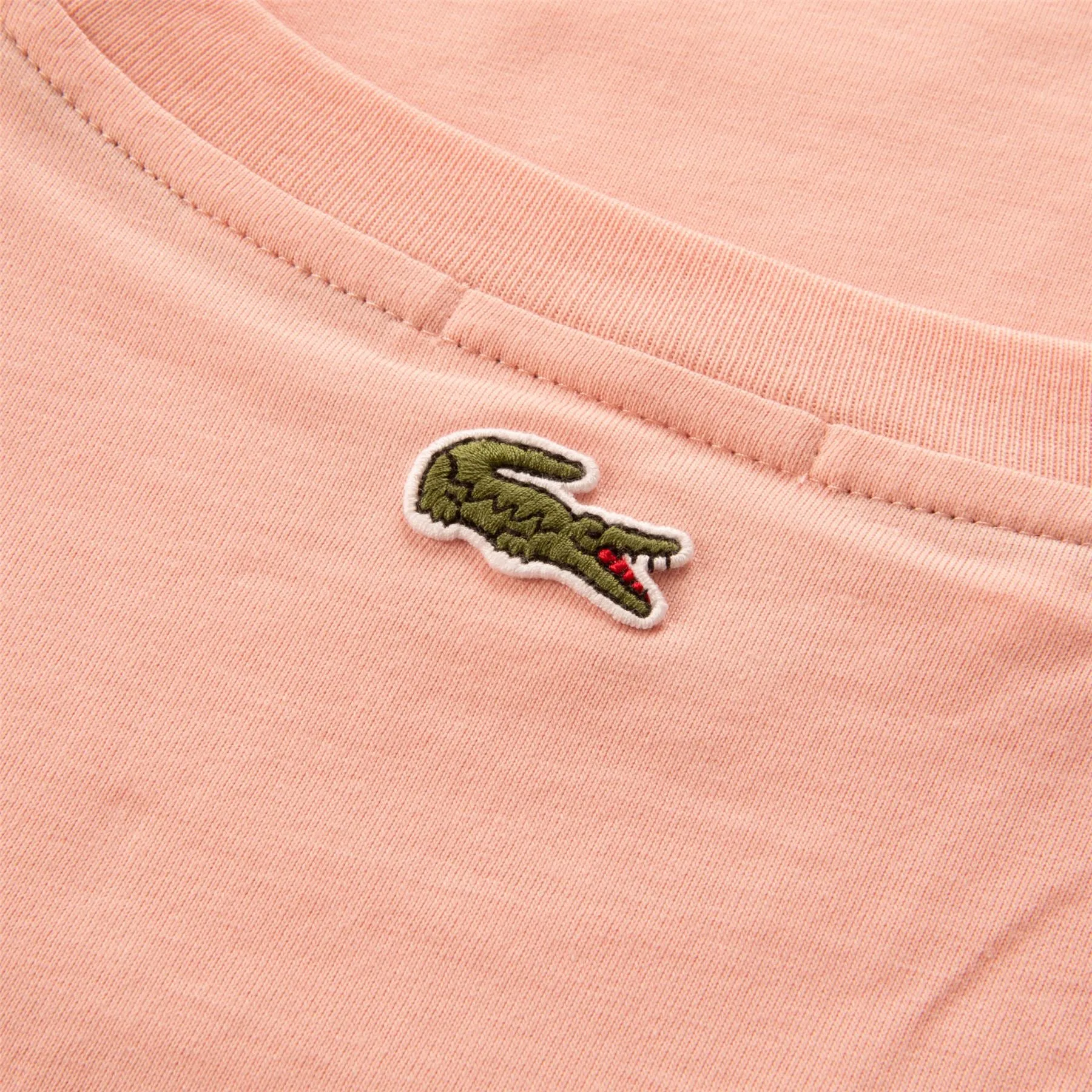 Regular Fit Cotton Jersey Branded T-Shirt Waterlily Pink - SS24